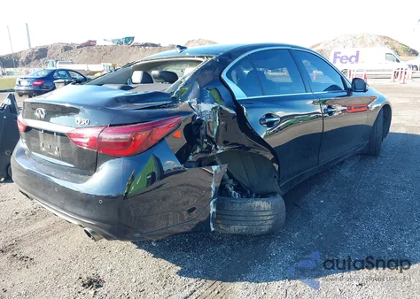 2021 Infiniti Q50 Luxe Awd из США, поврежденный, VIN JN1EV7BR0MM754366